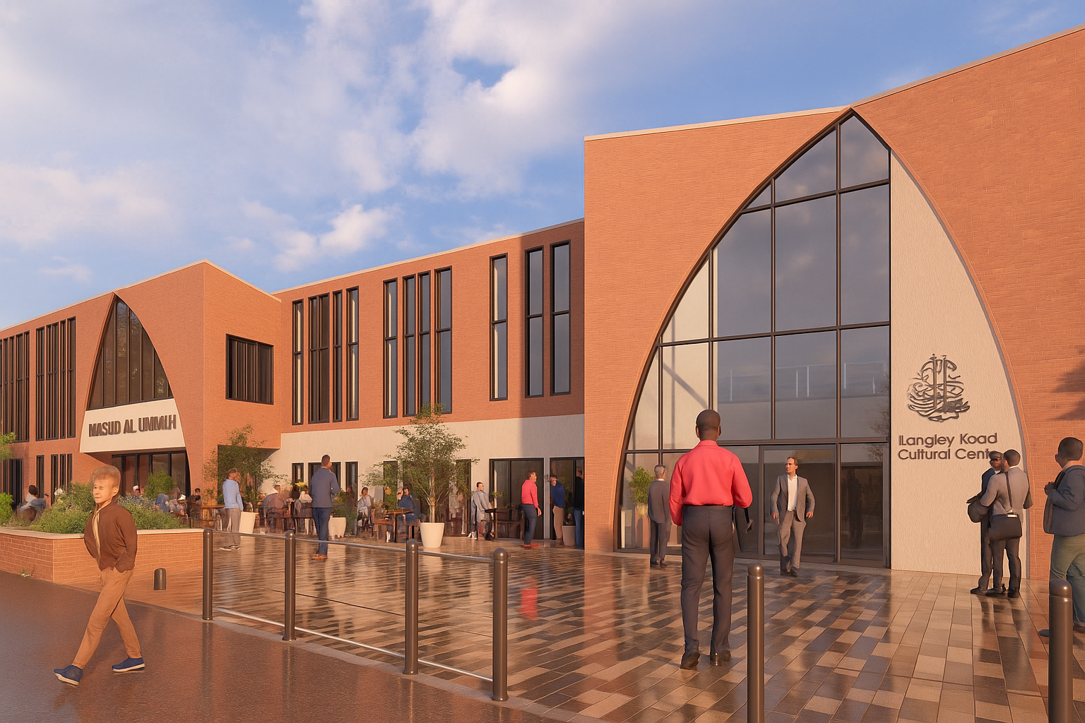 New Masjid Interior Rendering